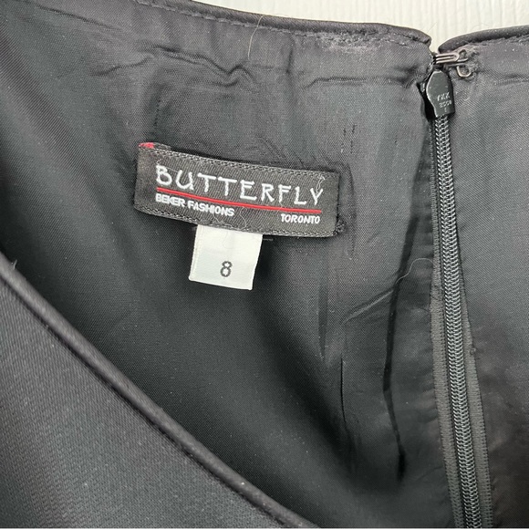 Perfect for holiday parties! Stunning classical, short sleeved, cocktail dress - Picture 3 of 4